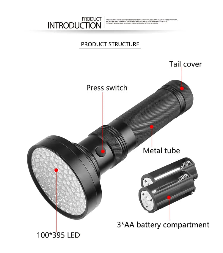 Mystic Reveal UV Flashlight – Unveil the Hidden World